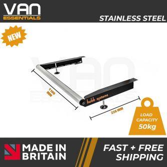 Vauxhall Vivaro 2014 – July 2019 -Single Rear Door- Vecta Stainless Steel Roller