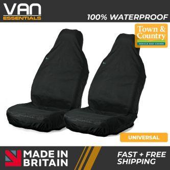 VW Caddy 2004 to 2020 Driver & Single Passenger Seat Cover -The Original Town & Country Seat Cover.