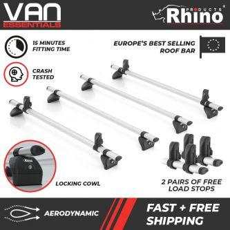 Vauxhall Vivaro L1 + L2/H1 2014 to 2019 - Rhino Products 4x KammBar System - VA4KS