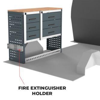 Fire Extinguisher/Gas Bottle Holder for 435/400mm racking