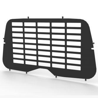 VW Caddy and Maxi 2004 - 2015 Rear Door Window Guard Grille in Black-Tailgate