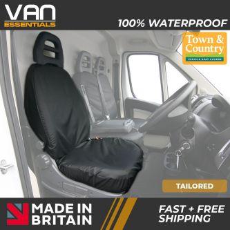 Driver or Passenger Single Seat Covers - Peugeot Boxer 2006 On- Original Town & Country Seat Cover.