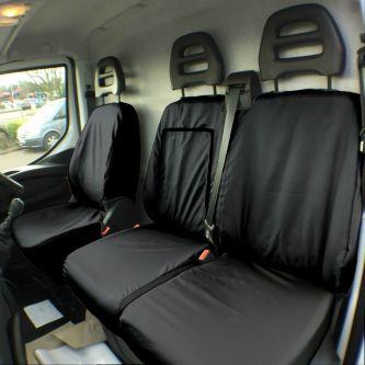 Tailored Fit Iveco Daily Seat Cover-Drivers & Passenger Seats-2014 Onwards-The Original Town & Country Seat Cover.