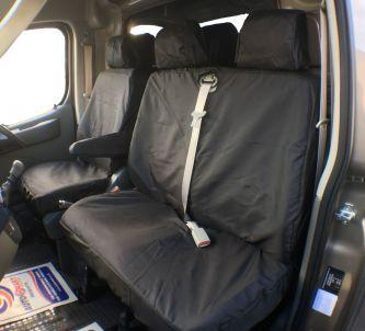 2014 Onwards LDV V80 Tailored Fit Driver & Double Passenger Seat Covers - The Original Town & Country Seat Covers