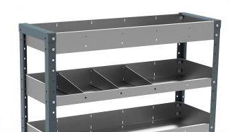 Low shelf dividers - 235mm shelving (3 Pack) 