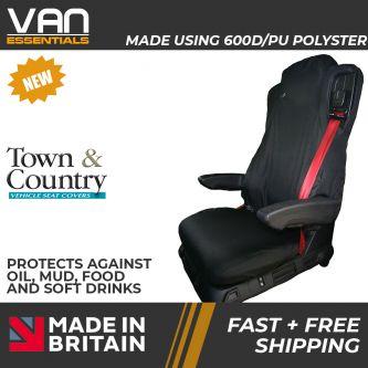 Seat Cover for Mercedes Actros, Antos and Atego Euro 6 Truck Driver Seat -Original Town & Country