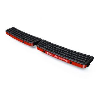 Ford Transit 2000 to 2014 Onwards All Models - Rhino Products Twin Black Access Step, Supplied with Parking Sensors - SS208BR