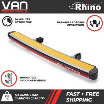 Renault Trafic 2001 to 2014 All Models - Rhino Products Rear Impact Step, not supplied with parking sensors - IMS20