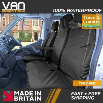 Driver & Passenger Double Seat Cover - Renault Master 2011 Onwards - The Original Town & Country Seat Cover.