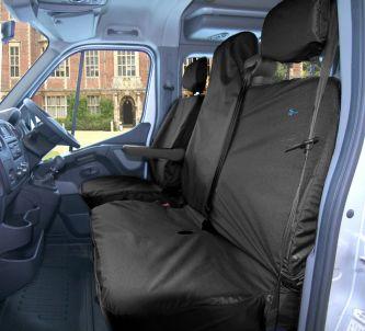 Driver & Passenger Double Seat Cover-Vauxhall Movano (B) 2011-2021-The Original Town & Country Seat Cover.