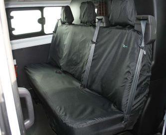 3 Seat Crew Cab Seat Cover - Ford Transit 2014 Onwards-The Original Town & Country Seat Cover.