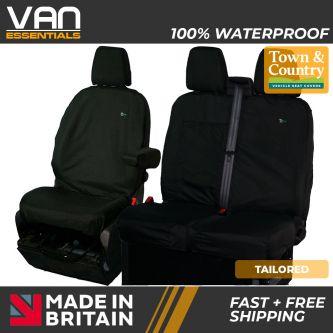 Transit Custom Seat Cover-Driver & Passenger Double Seat-2013 Onwards-The Original Town & Country Seat Cover.