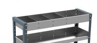 Top shelf dividers - 235mm shelving (3 Pack) 
