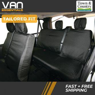 2nd and 3rd Row Seat Covers – Vauxhall Vivaro 2014-07/2019 - The Original Town & Country Seat Cover.