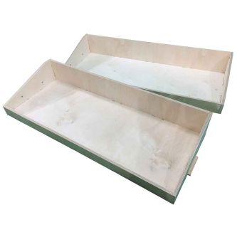 2 x Van Plywood Storage 1000mm(W) x 384mm(D) Shelves